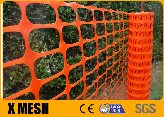 Pulgada plástica X de Mesh Fence Roll 2,5 de la nieve 1,75 pulgadas Mesh Size anchura de 48 pulgadas 50 pies de longitud