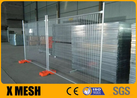 Tamaño galvanizado sumergido caliente de Mesh Fencing Site Security los 2.4x2.1m del metal como estándar 4687