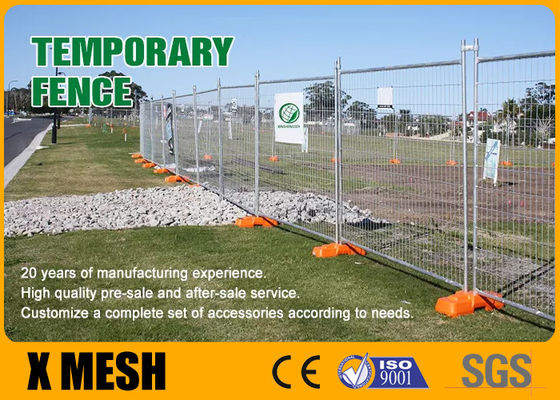 Tamaño regular de Mesh Fencing Portable Fence Panels 2400 W*2100 H del metal