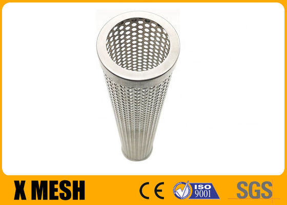 2 metal perforado de acero inoxidable Mesh Filter/cilindro perforado de la pulgada 304