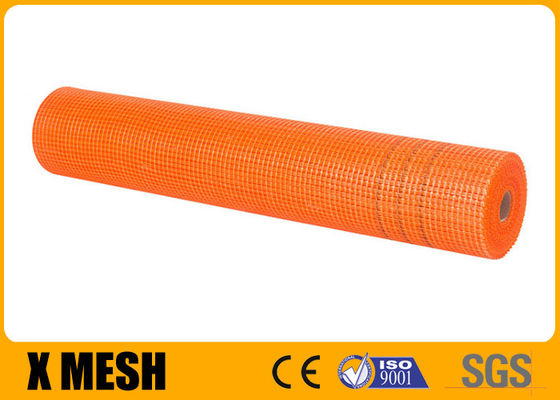 Alta resistencia a la tracción de la construcción de alambre de malla de fibra de vidrio tela tamaño 6x6cm