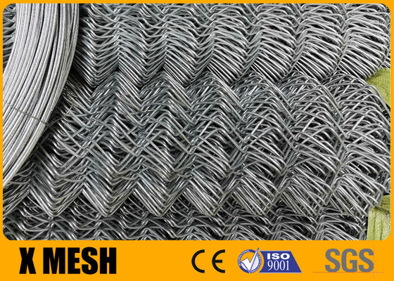 6061 artículo de aluminio de Diamond Chain Link Mesh Fencing ASTM A 491