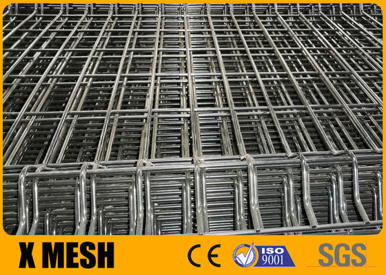 El polvo ferroviario del PVC de Mesh Fencing del metal de la seguridad cubrió pre galvanizado
