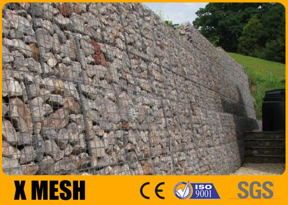 el alambre Mesh Baskets Retaining Walls Hot de 50x50m m galvanizó