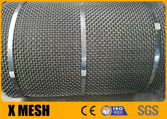 Alambre tejido de acero inoxidable Mesh Roll ASTM A853 del agujero 75m m