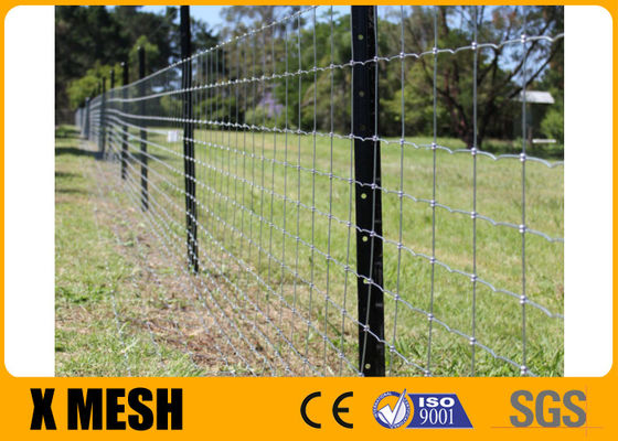 La cerca ASTM A121 de la granja del metal del alambre 2.0m m articula la cerca común del campo