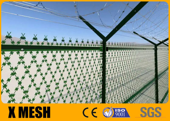 ASTM Bto-22 estándar soldó con autógena el alambre Mesh Is Used In Airports de la maquinilla de afeitar y bases itares