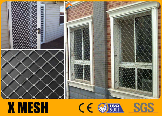 750-1250 mm Diamante Expandido de la malla de metal Grilla Barrera de las pantallas duraderas