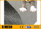 Negro y gris malla resistente a mascotas ancho 60 pulgadas 30% material de PVC como pantalla de la ventana del perro