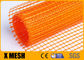 Rejas de alambre de construcción de paredes secas naranja a prueba de fuego 50 m por rollo