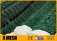 Alambrada verde económica Mesh Fencing ASTM F668 del PVC