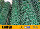Alambrada Mesh Fencing ASTM F668 del vinilo del verde de 50 pies