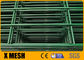 Cerca verde 3d Panels de Mesh Fencing RAL 6005 del metal del diámetro 5m m del alambre