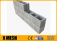 Alambre Mesh For Concrete Walls Spaced de la construcción de ASTM A641 16&quot;