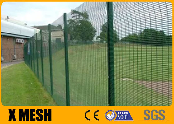 Subida anti Mesh Fence de la seguridad aeropuerto de los 2m de los x 4m Mesh Size Clear View For