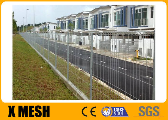 El PVC cubrió o galvanizó la soldadura BRC de Rolltop que cercaba el alto de Mesh Panel los 2.4m